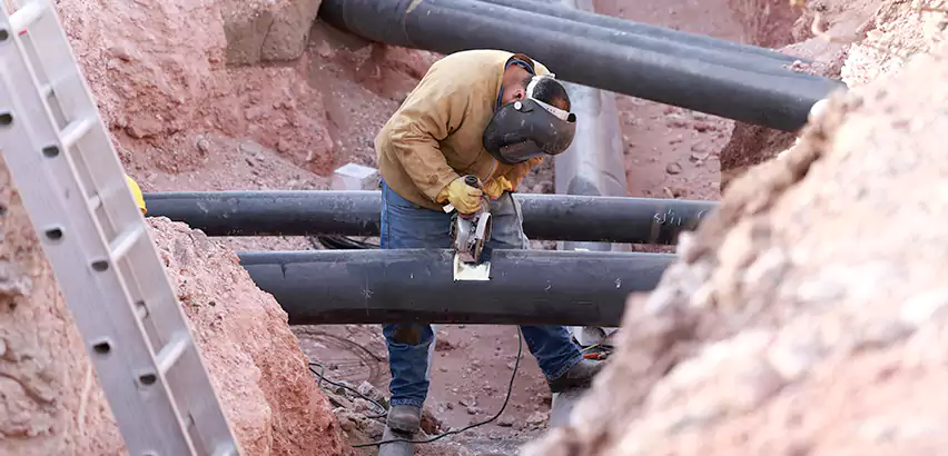 Cast Iron Sewer Pipe Replacement in Warwick